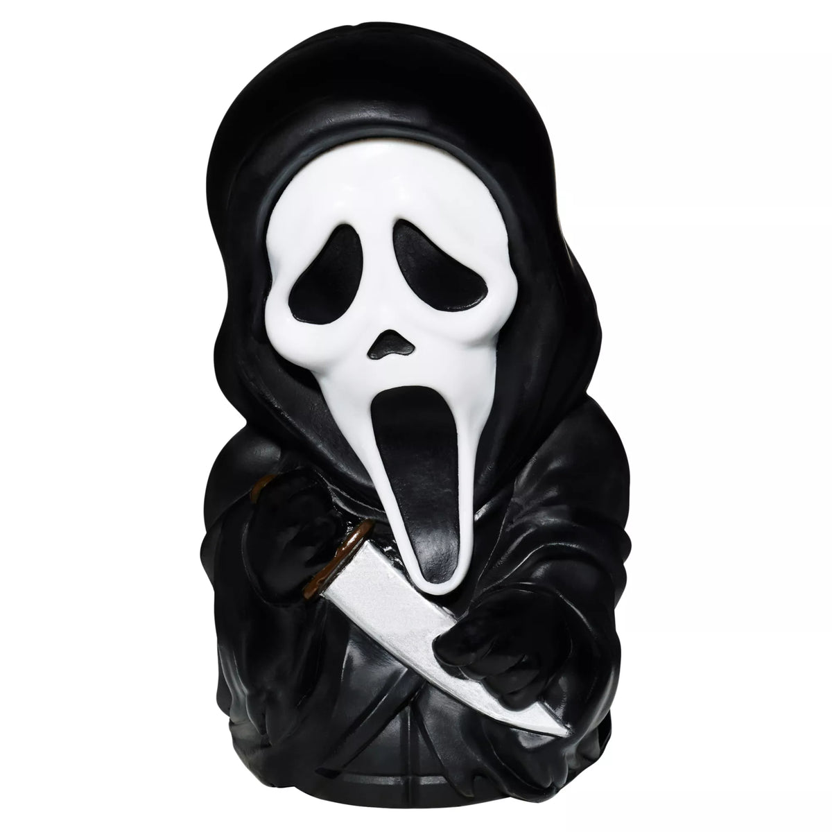 Ghost Face Light-Up Horror Statue