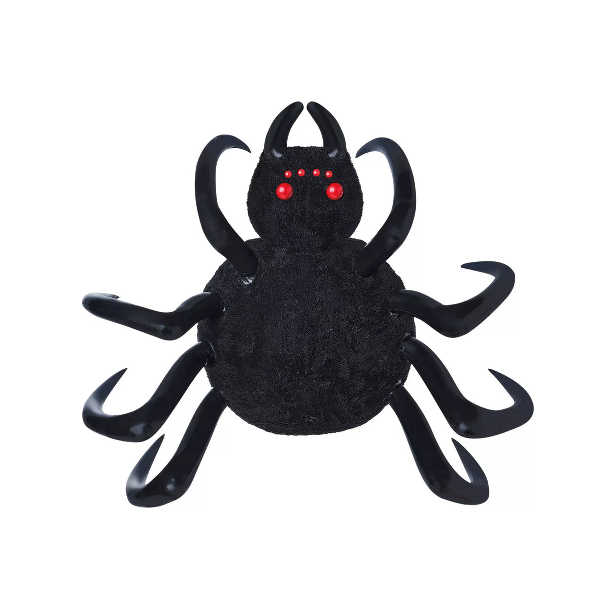 4 Ft Hanging Inflatable Furry Spider